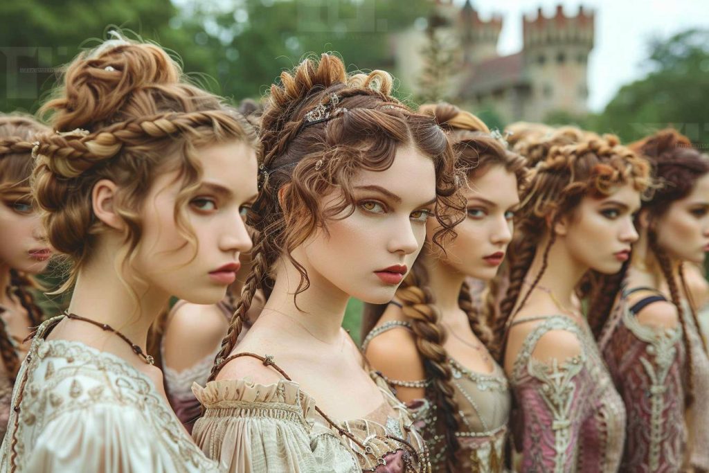 15 idées de coiffures d’inspiration médiévale