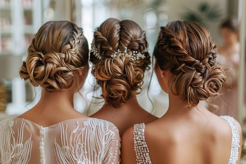 15 idées de coiffures de mariage hollywoodiennes