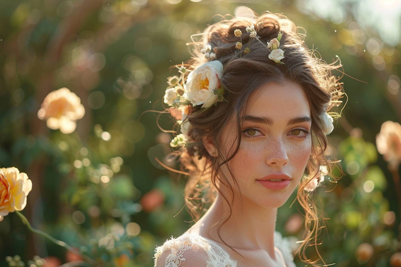15 idées de coiffures de mariage parfaites pour l’été