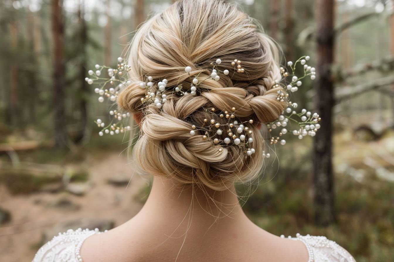 15 idées de coiffures de mariage scandinaves minimalistes