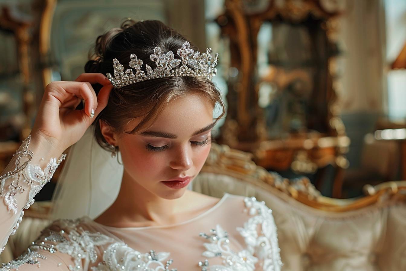 Comment assortir votre diadème ou tiare à votre robe de mariée ?