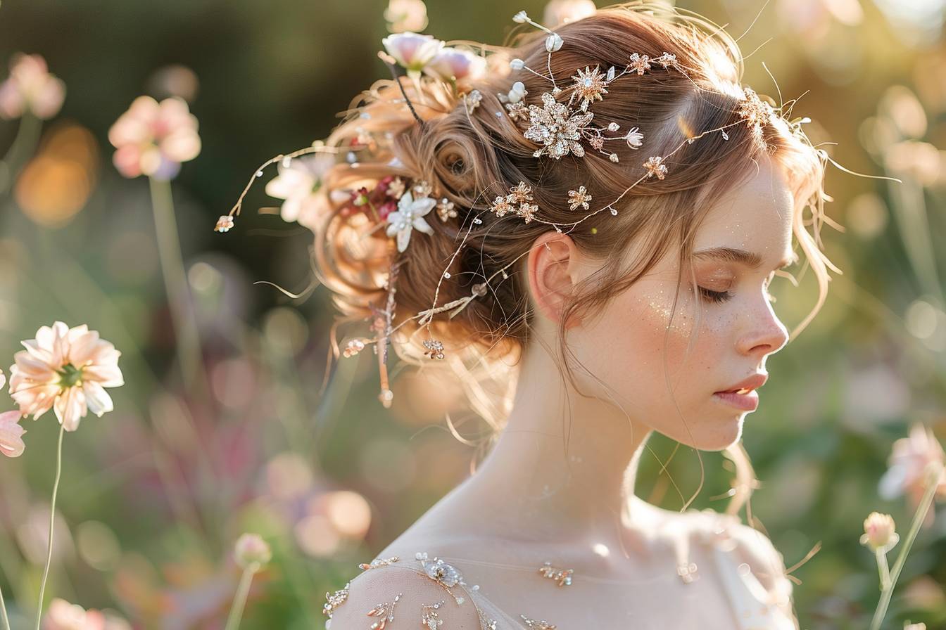 Comment choisir des accessoires pour sublimer sa coiffure de mariage ?