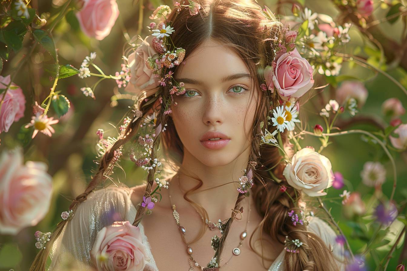Comment choisir la coiffure parfaite pour intégrer des fleurs ?