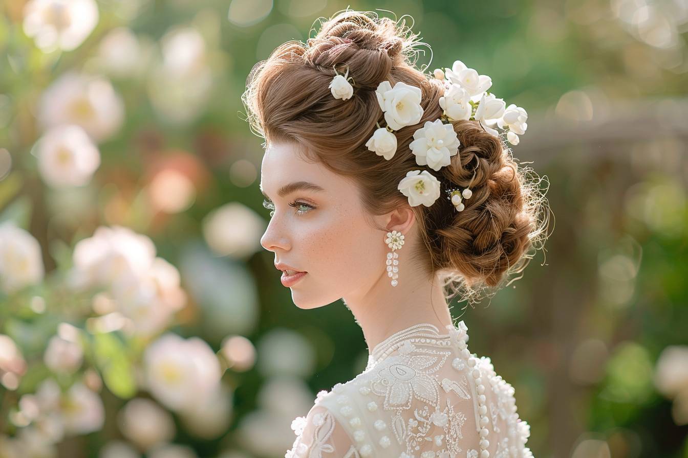 Comment choisir une coiffure qui s&rsquo;harmonise avec un thème de mariage ?