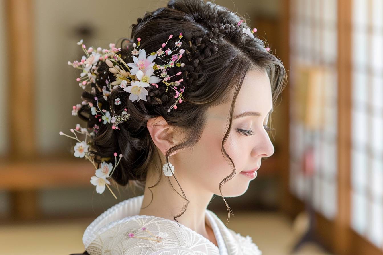 Comment harmoniser la coiffure avec l&rsquo;uchikake ?