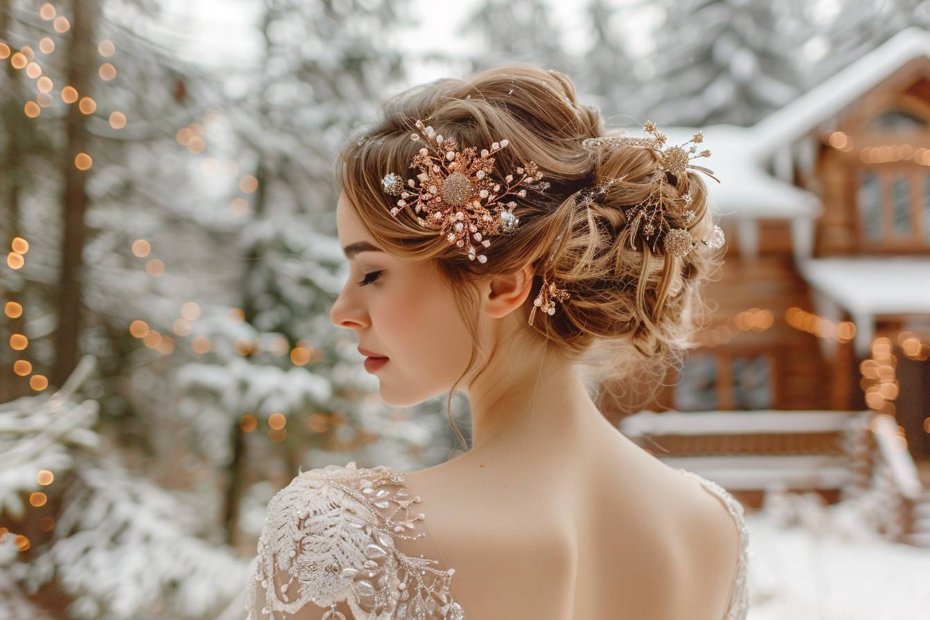 Comment intégrer des boucles glamour à votre coiffure de mariage ?
