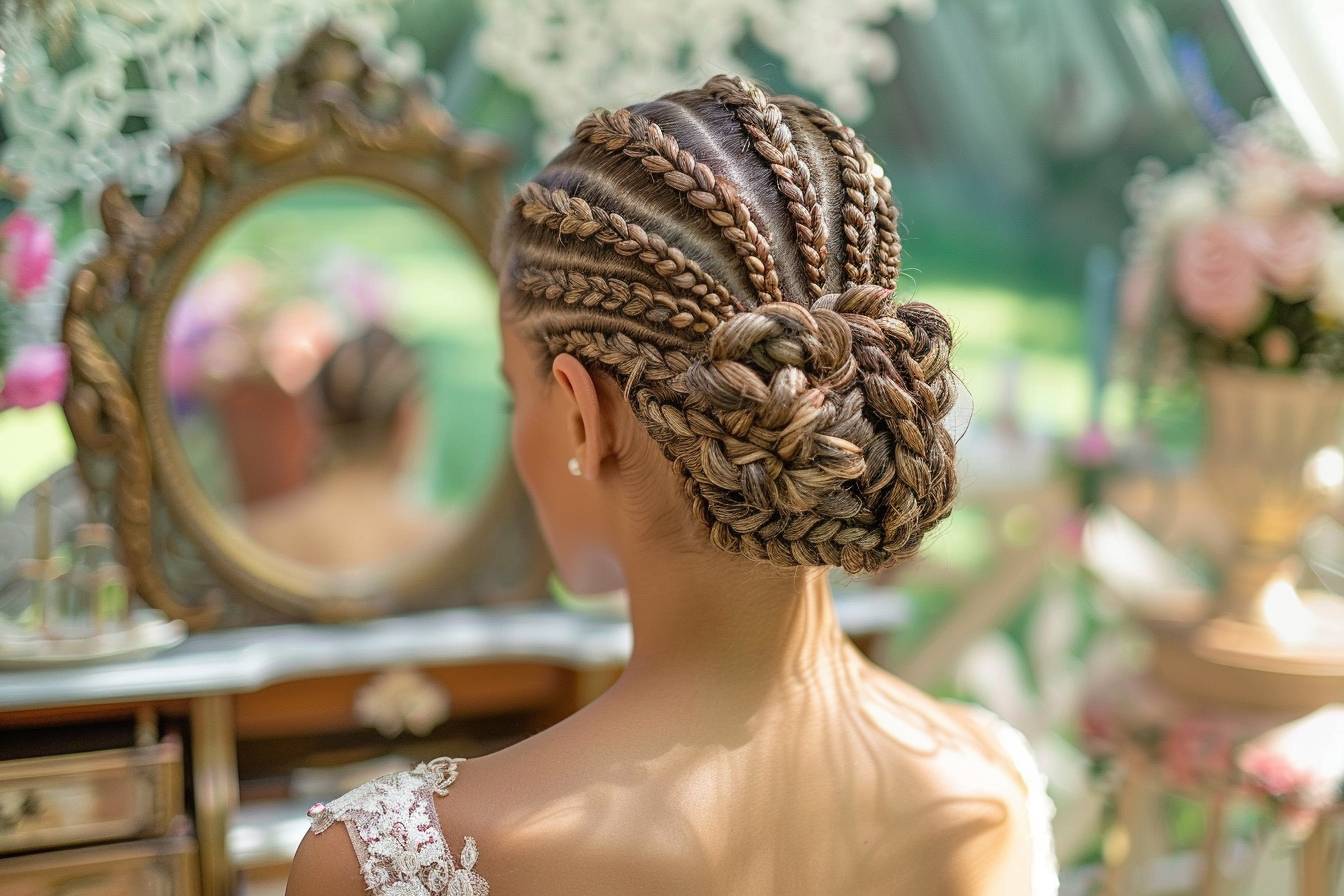 Comment intégrer des tresses dans une coiffure de mariage ?