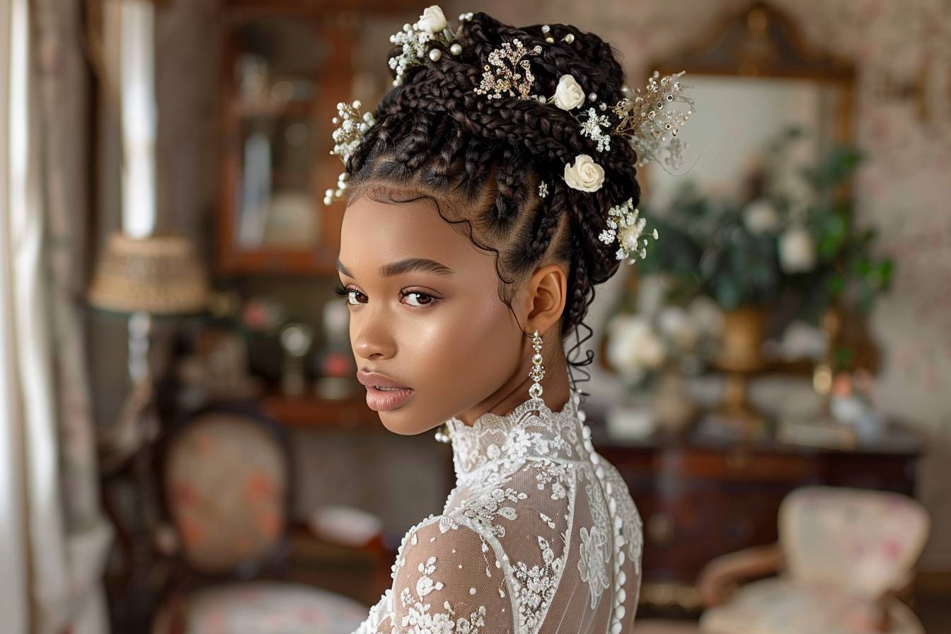 Comment intégrer des tresses dans une coiffure victorienne ?