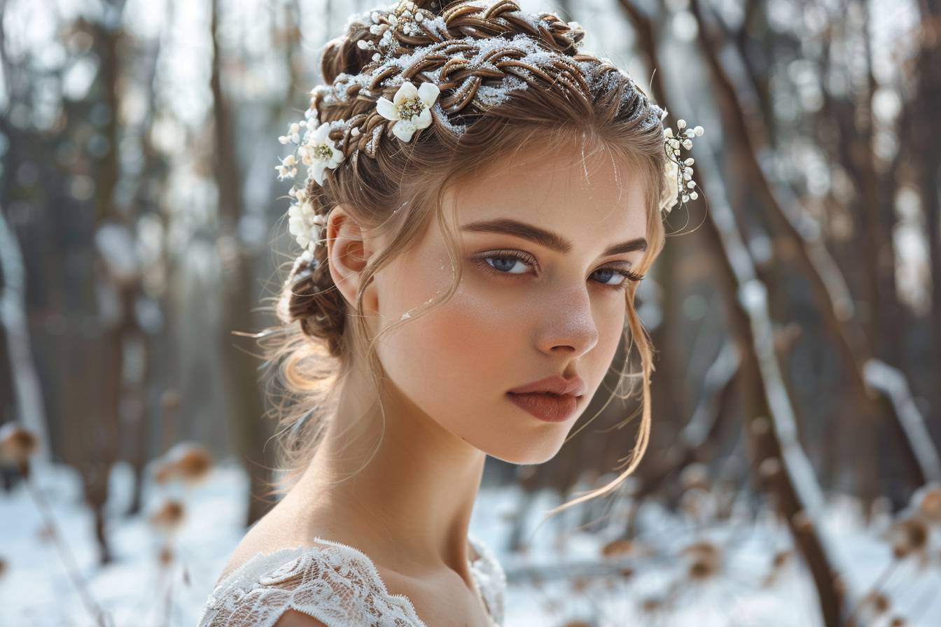 Comment intégrer des tresses dans votre coiffure de mariage ?