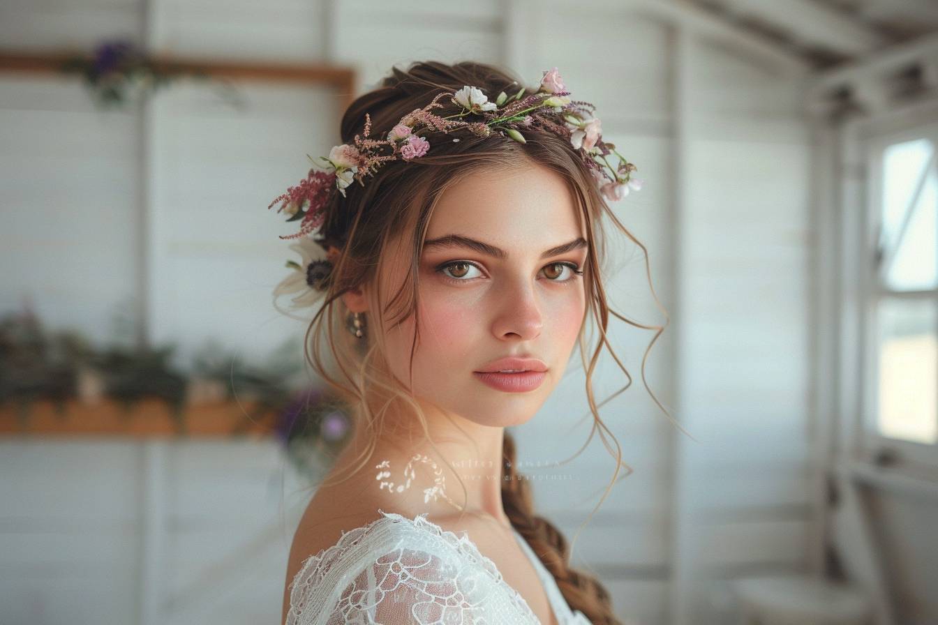 Comment personnaliser sa coiffure de mariage scandinave ?
