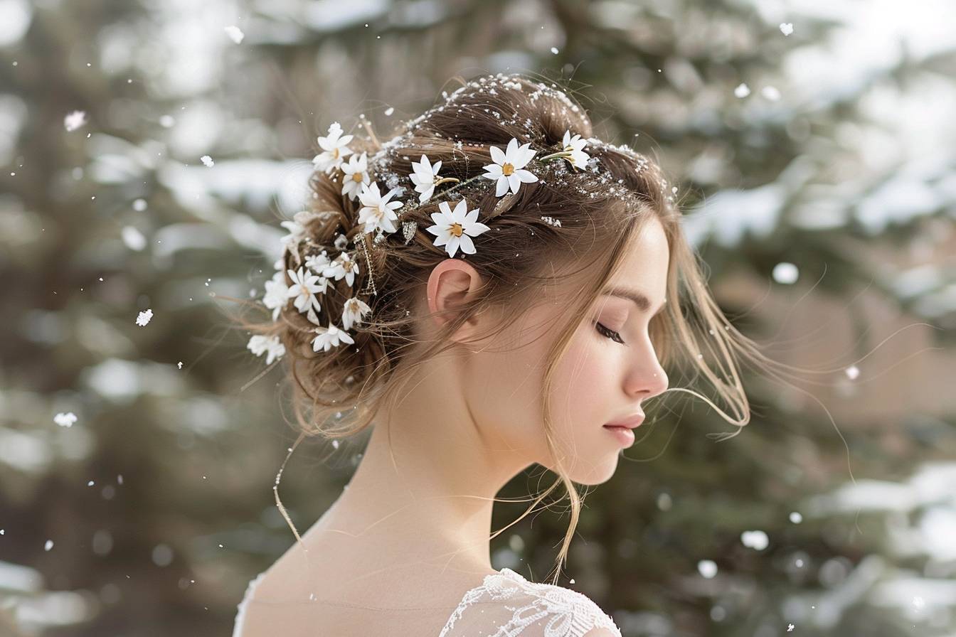 Quel chignon choisir pour un mariage hivernal ?
