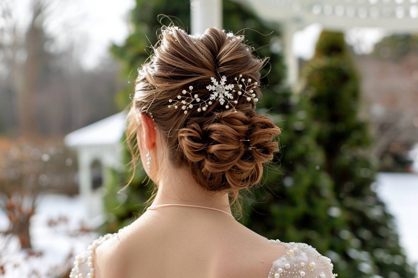 Quel style de coiffure choisir pour un mariage hivernal ?