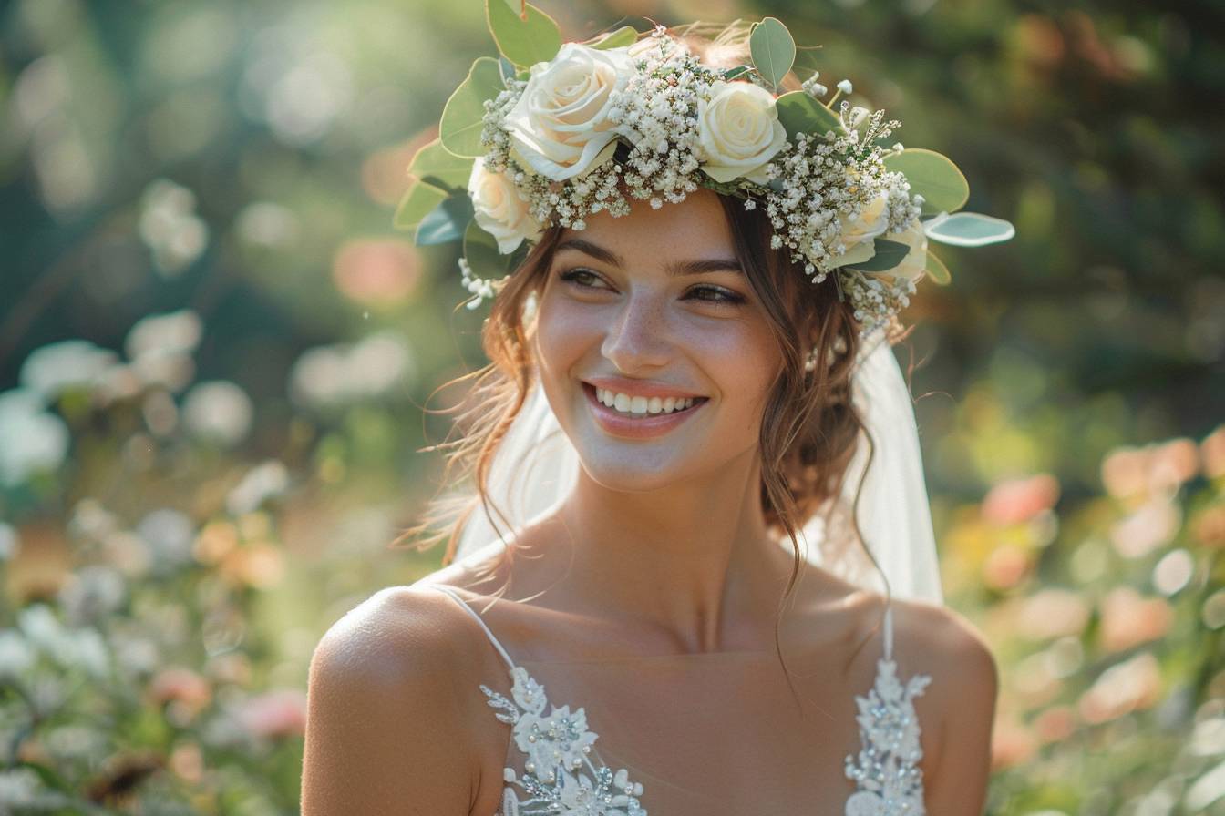 Quelles fleurs choisir pour une couronne de mariage ?