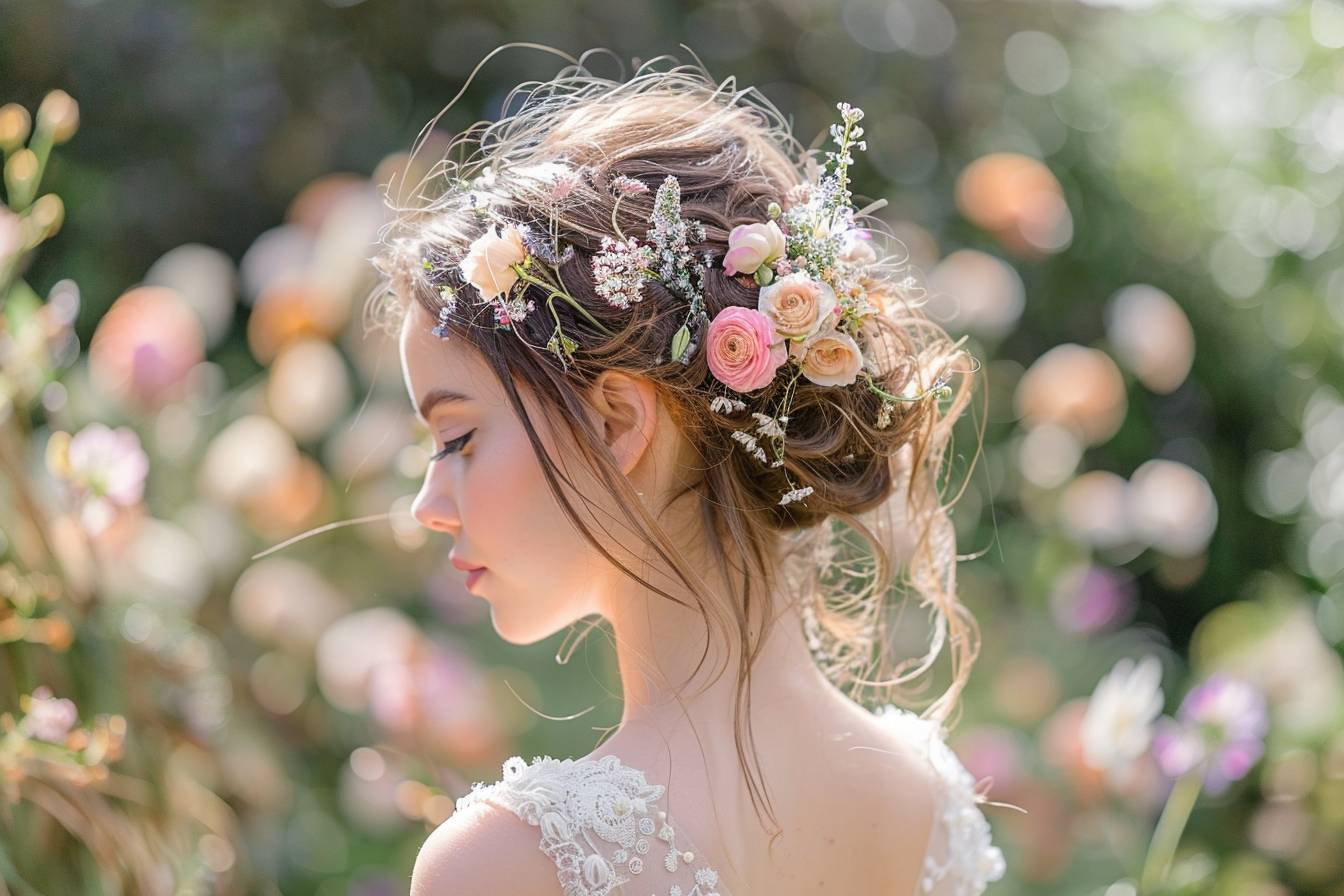 Quelles sont les meilleures techniques pour intégrer des fleurs dans une coiffure ?