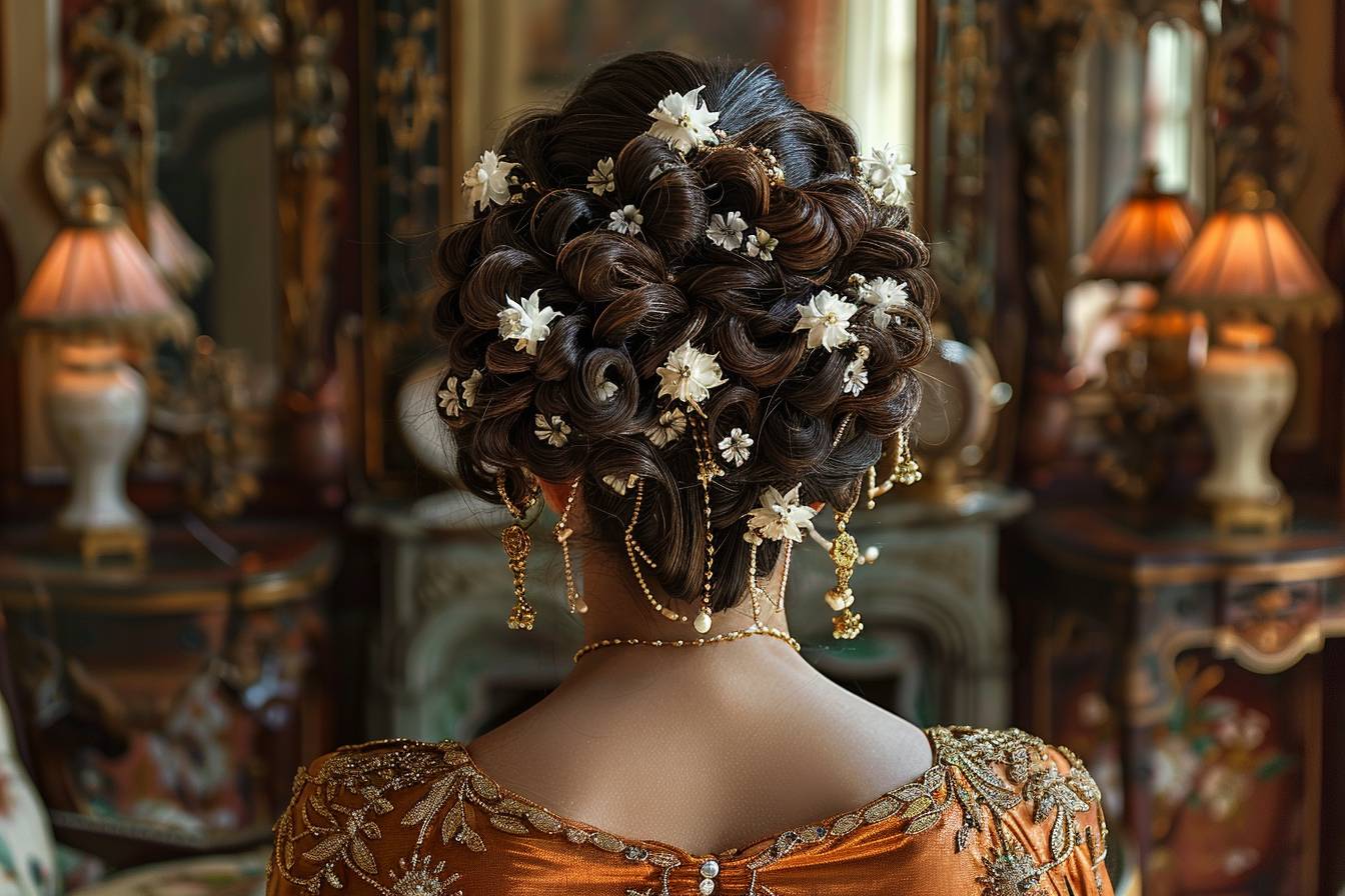 Quels éléments pour créer une coiffure de mariage orientale inoubliable ?