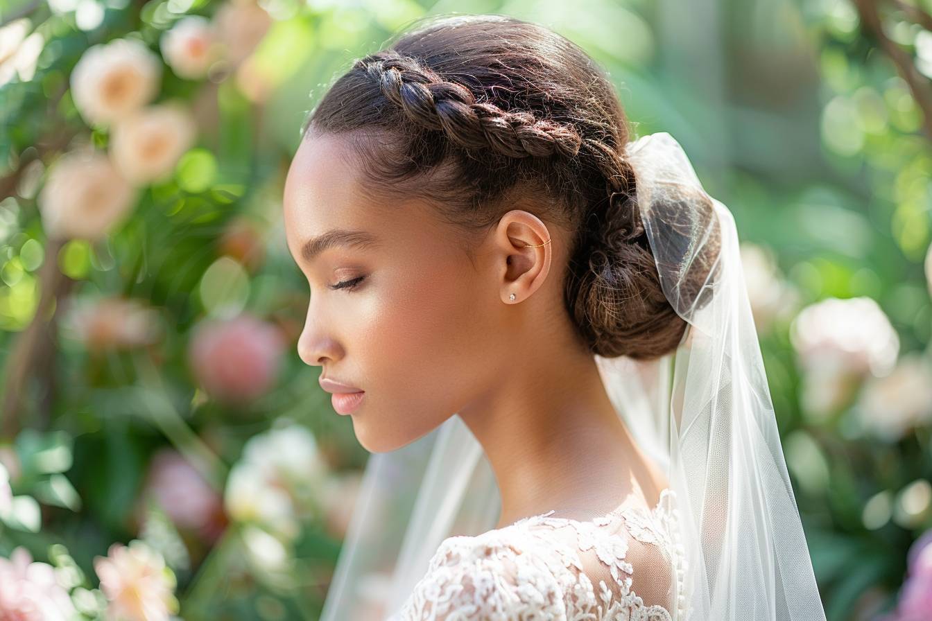 Quels styles de chignons pour un voile court ?