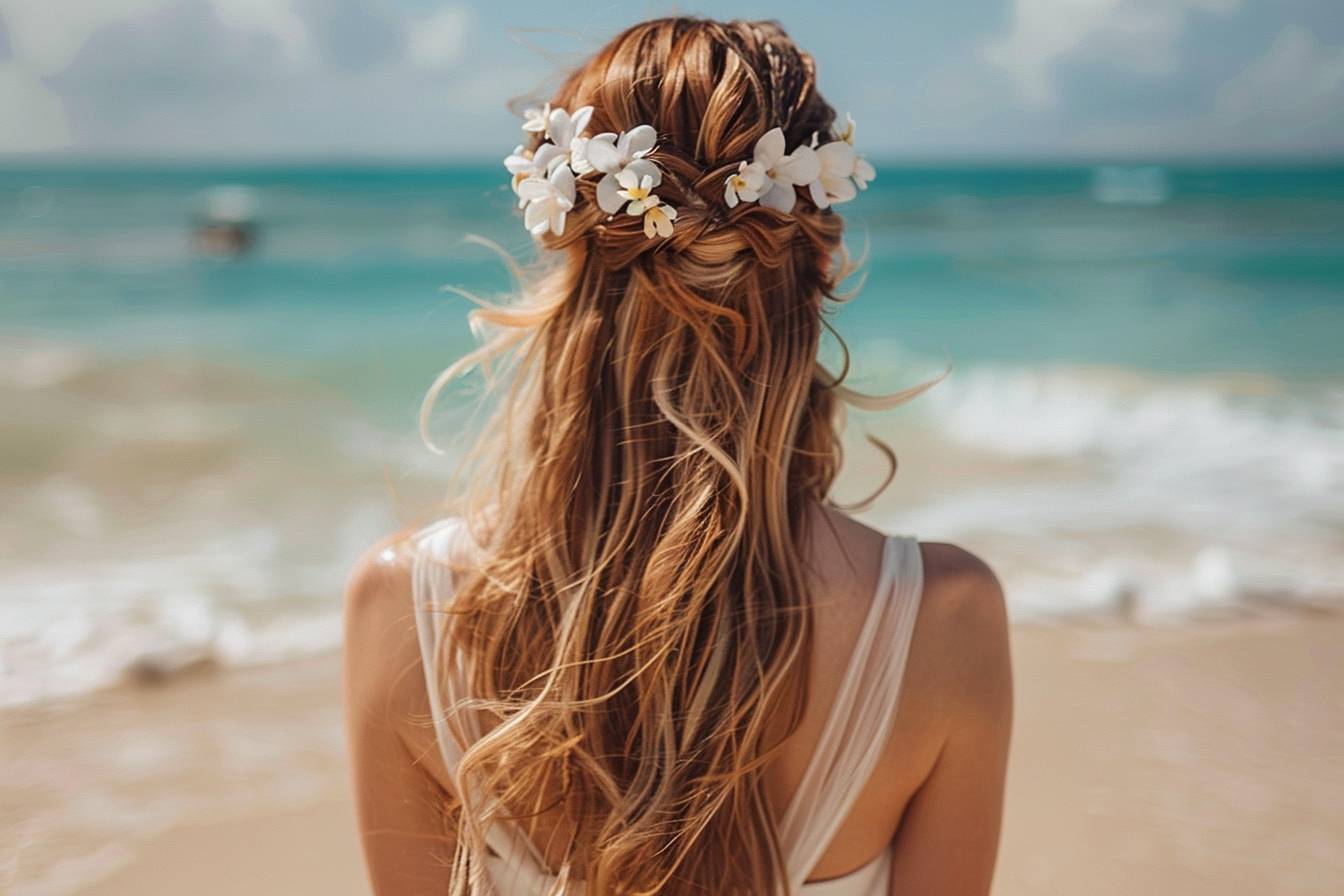 Quels styles de coiffures choisir pour un mariage sur la plage ?